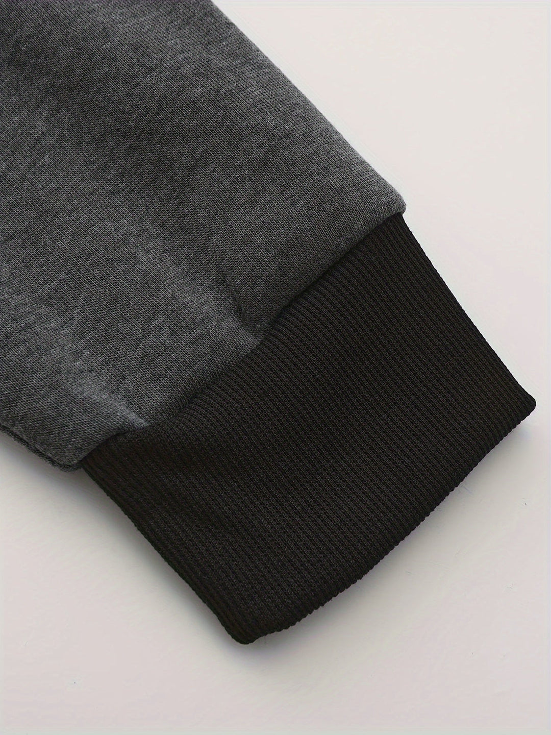 Color Block Zip-Up Hoodie for Men
