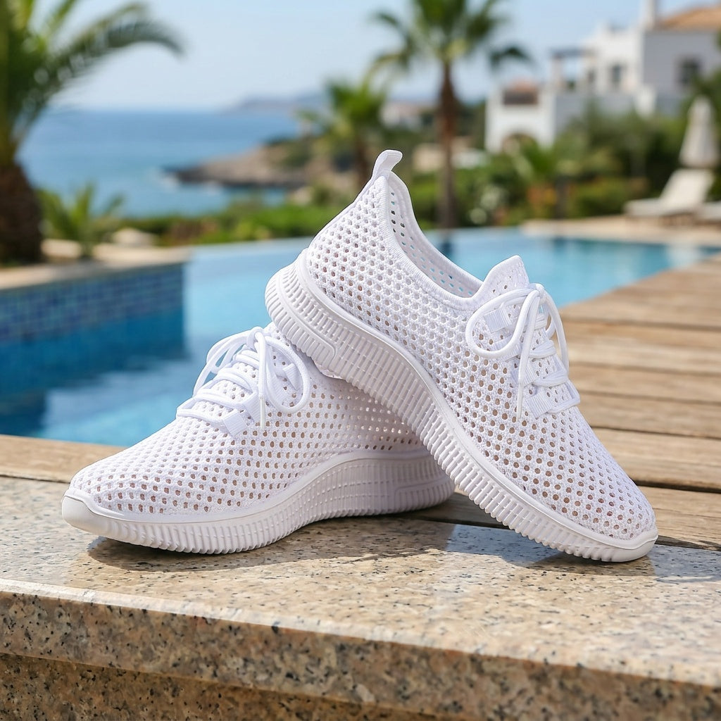 Airy Lace-Up Sneakers for Women
