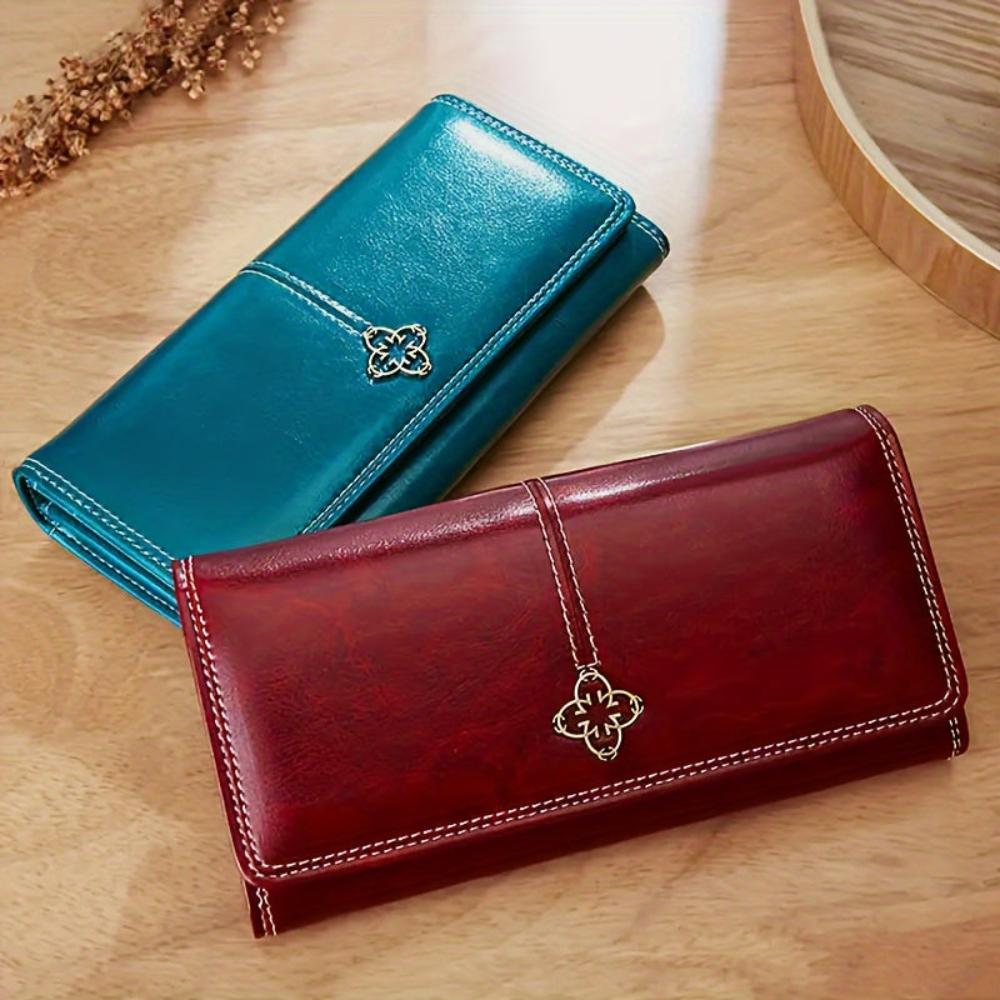 Lux Long Wallet, Elegant Fit