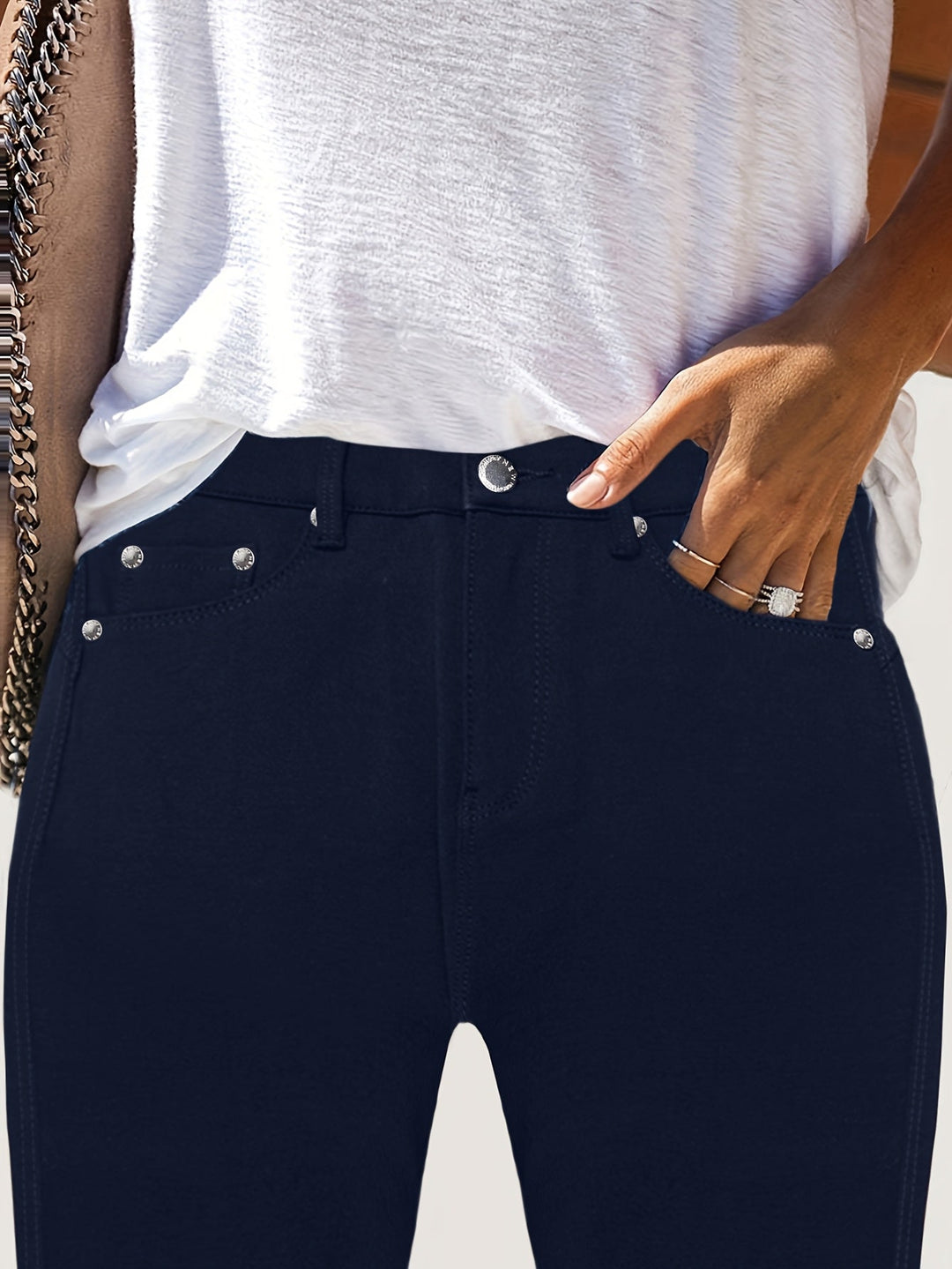 High-Waisted Skinny Jeans for Women