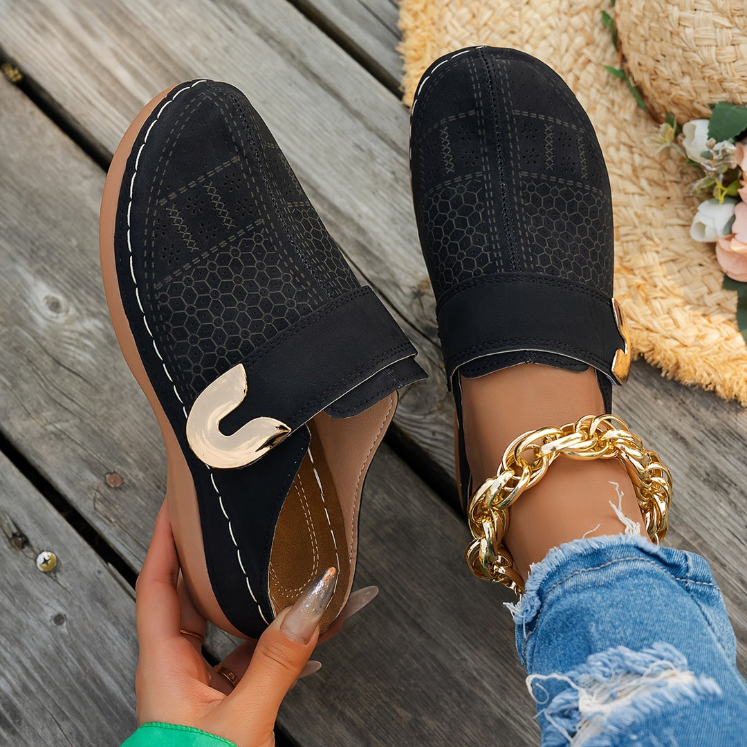 Women's Cushioned Wedge Clogs