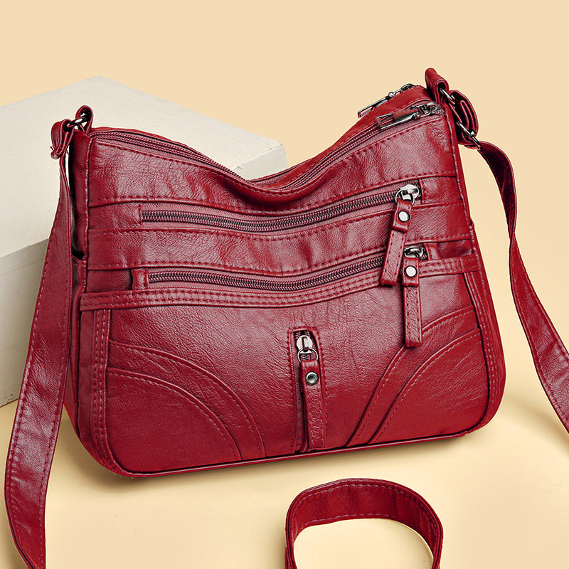 Women's Vintage Relaxed Shoulder Bag