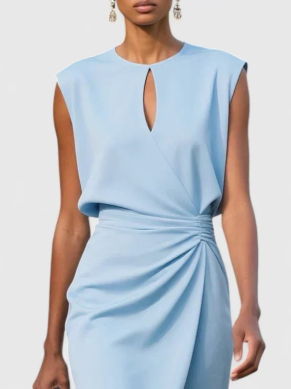 Draped Elegance Dress for Women