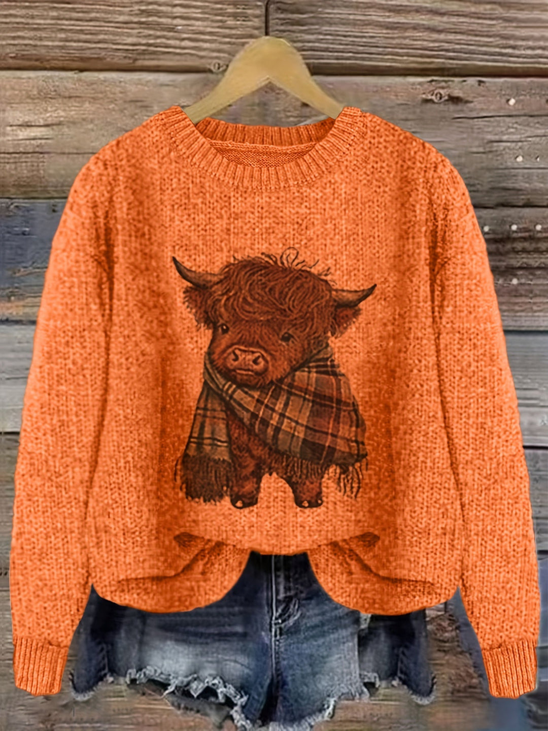 Crewneck Sweater for Women, Cozy Style