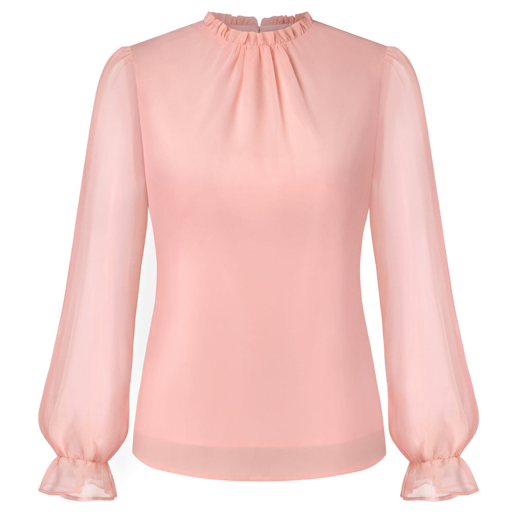Women's Vintage-Style Work Sweater – Keyhole
