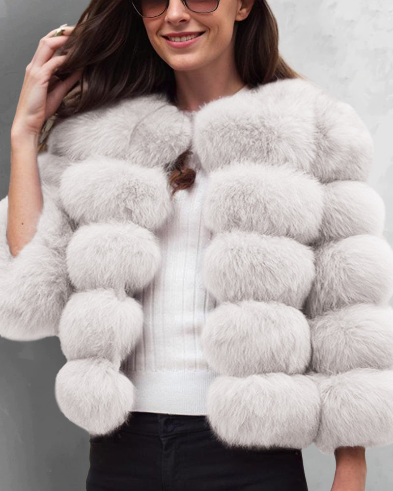 Women's Cotton Blend Winter Coat