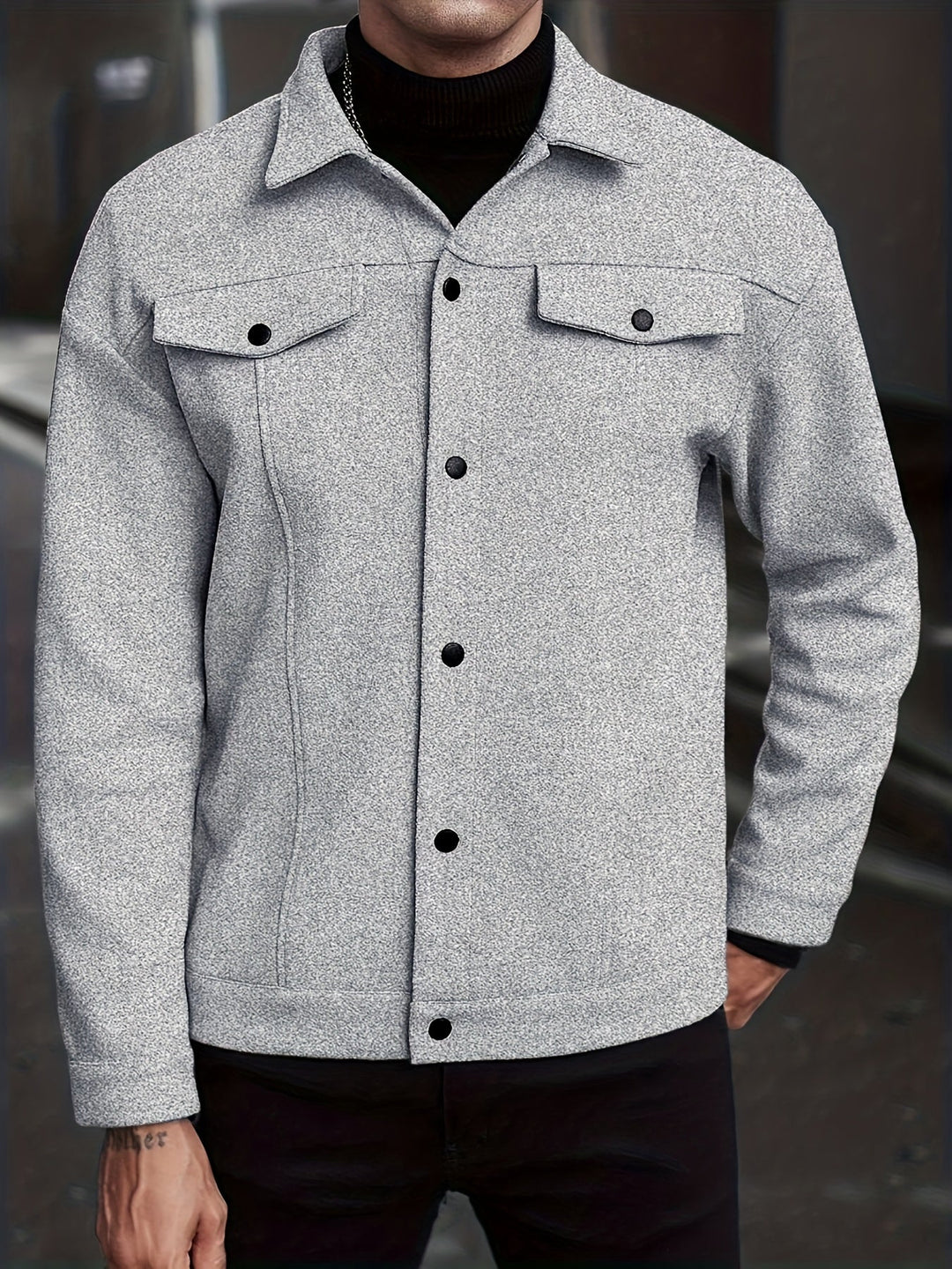 Everyday Jacket for Men, Refined Style