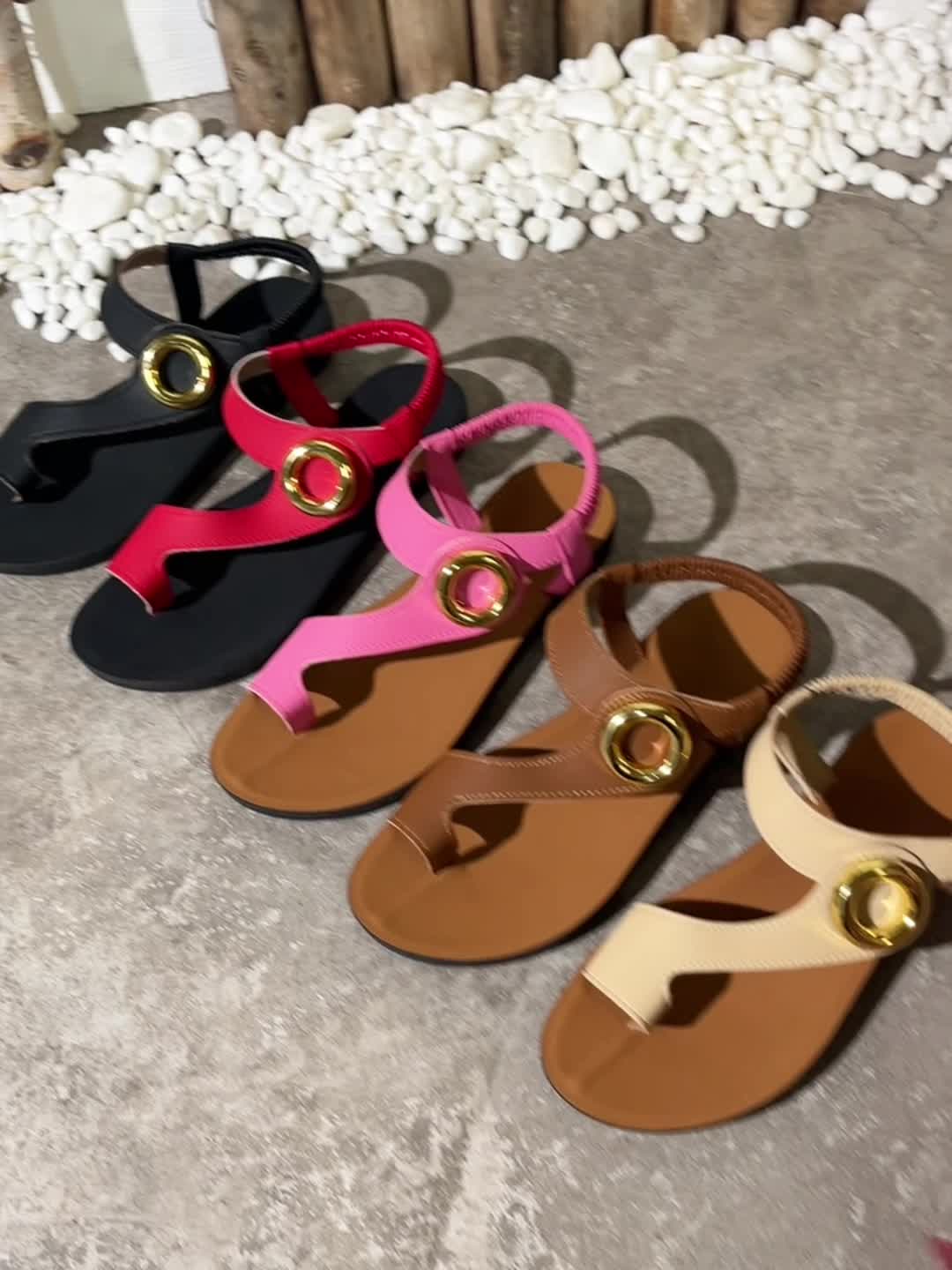 Renée | Toe-Ring Comfort Sandals for Women