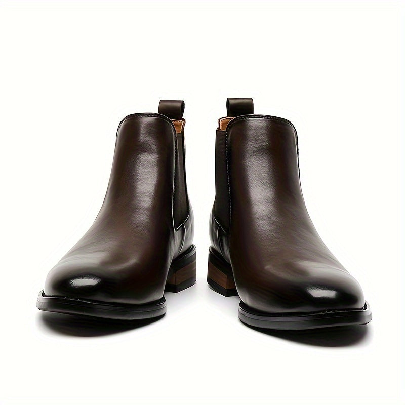 Refined Pointed-Toe Chelsea Boots for Men