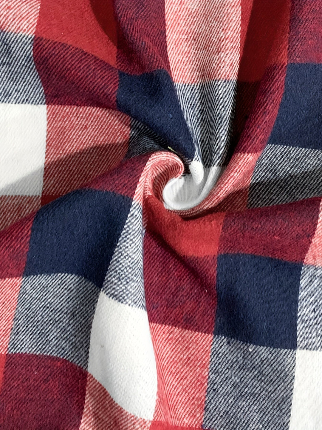Checked Hooded Shirt for Men