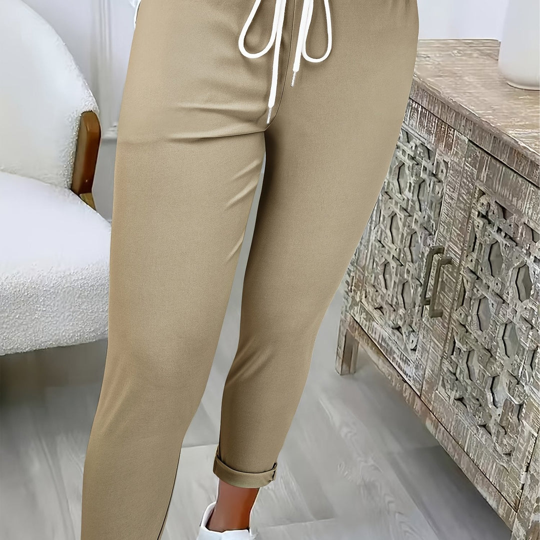 Relaxed Drawstring Pants for Women