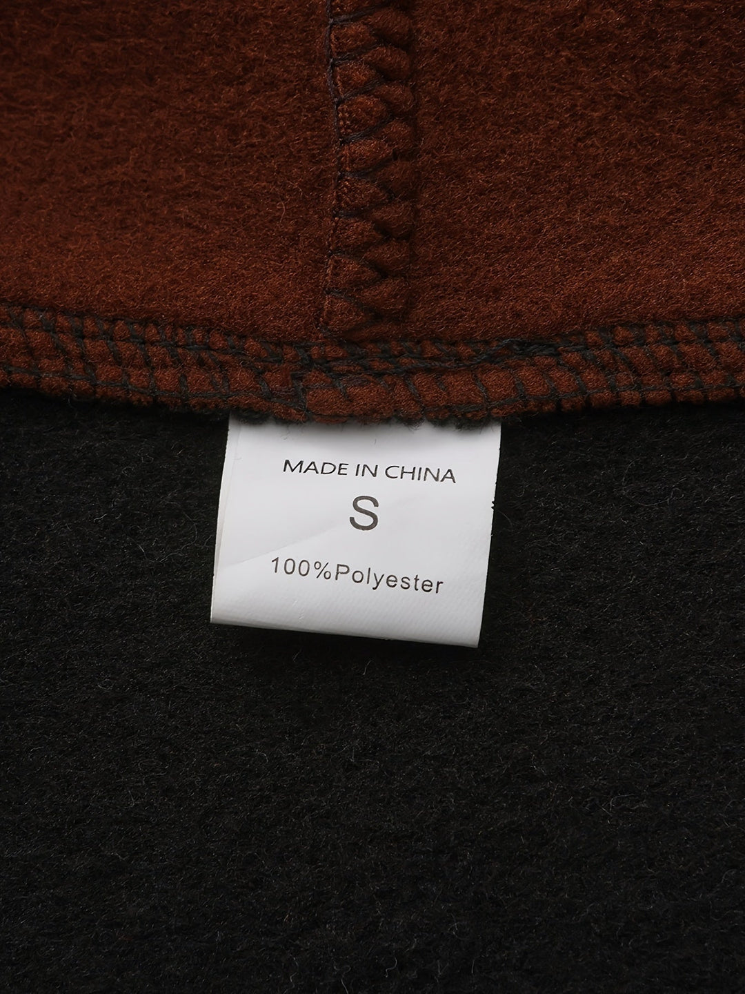 Color Block Zip-Up Hoodie for Men