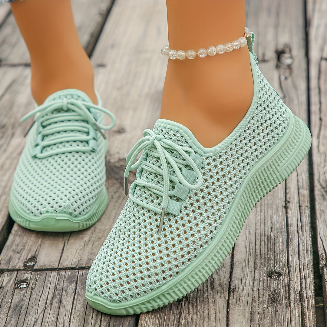 Airy Lace-Up Sneakers for Women