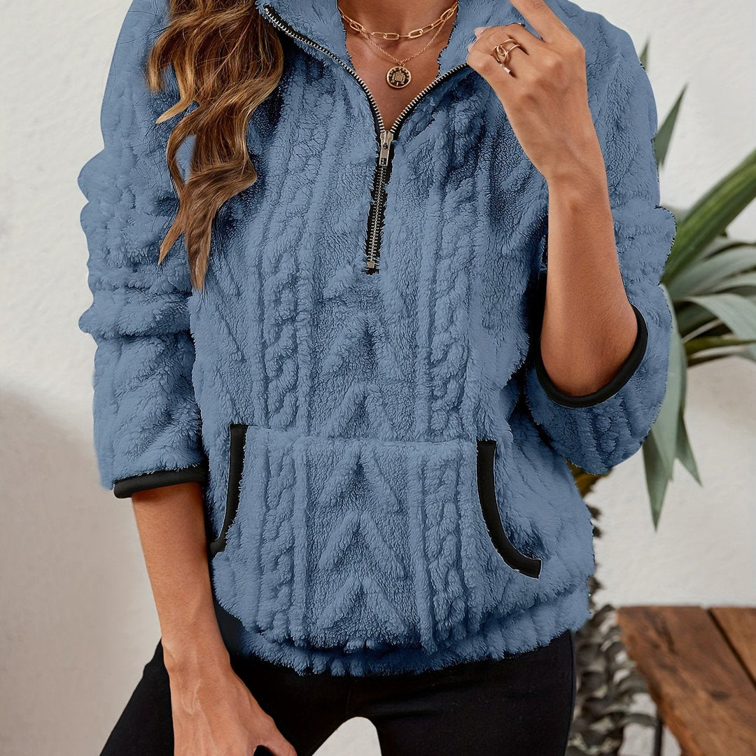 Half-Zip Pullover for Women, Cozy Style