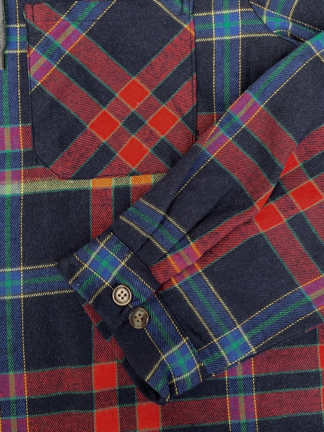 Checked Hooded Shirt for Men