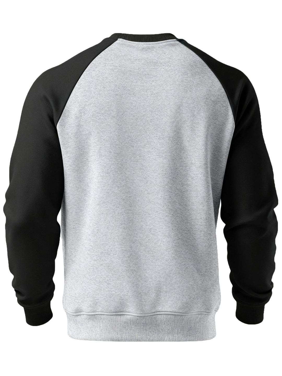 Classic Raglan Crew Neck Sweatshirt for Men