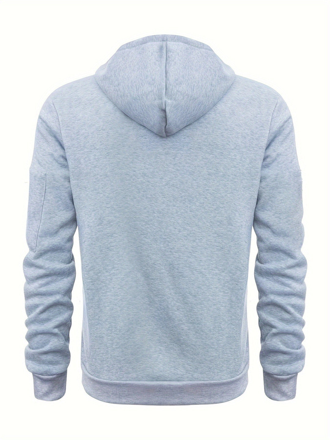 Everyday Zip-Up Hoodie for Men, Plus Size
