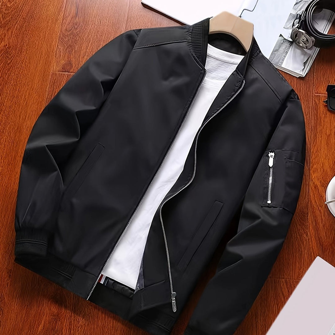 Men's Classic Everyday Bomber Jacket