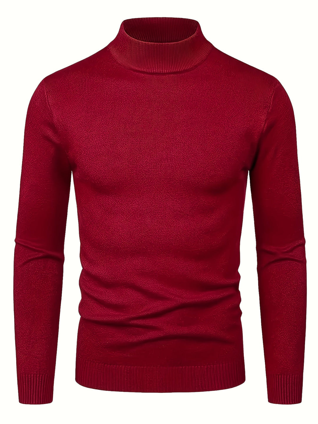 Refined Mock-Neck Sweater for Men