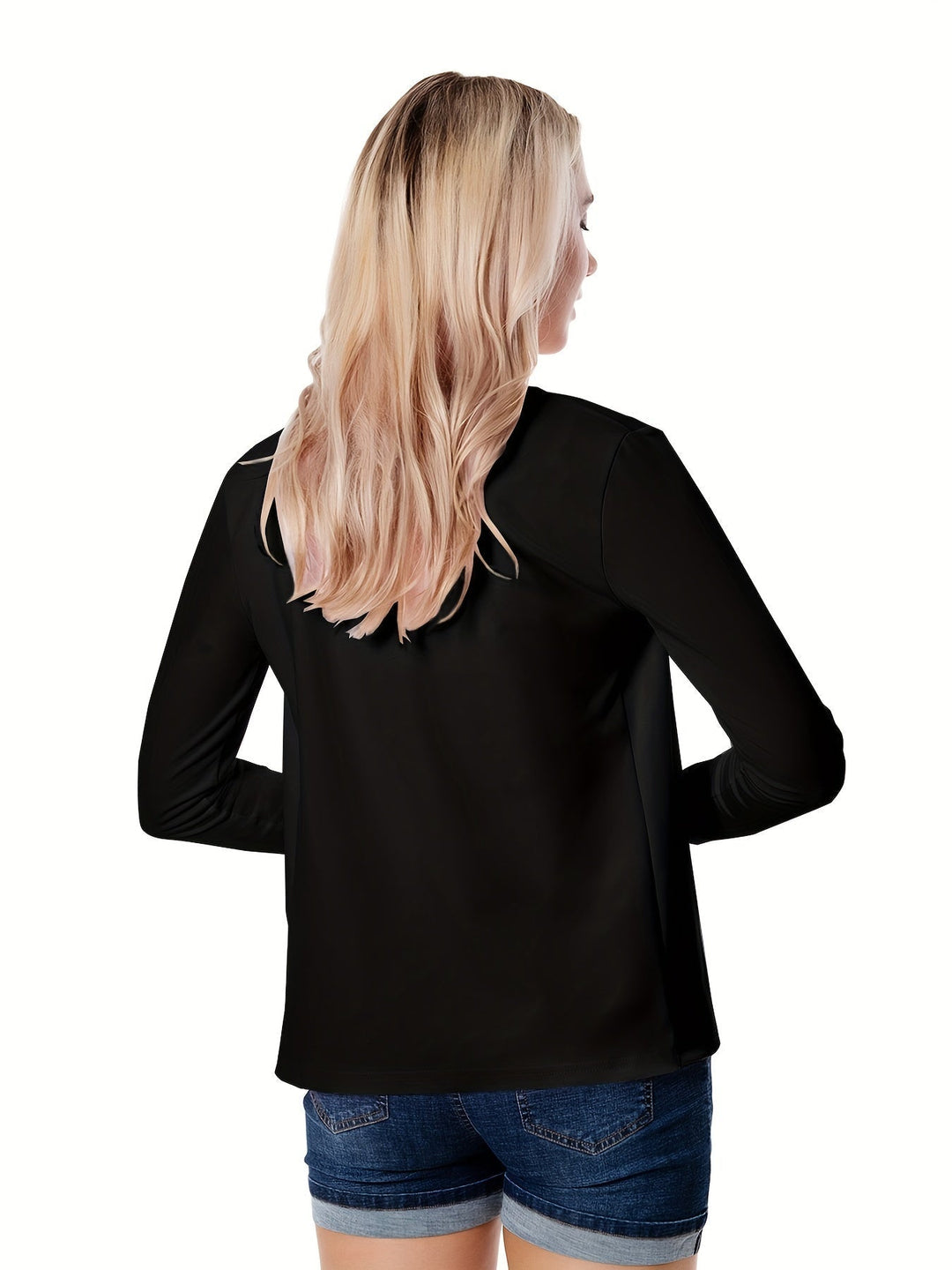 Open Front Tailored Jacket for Women