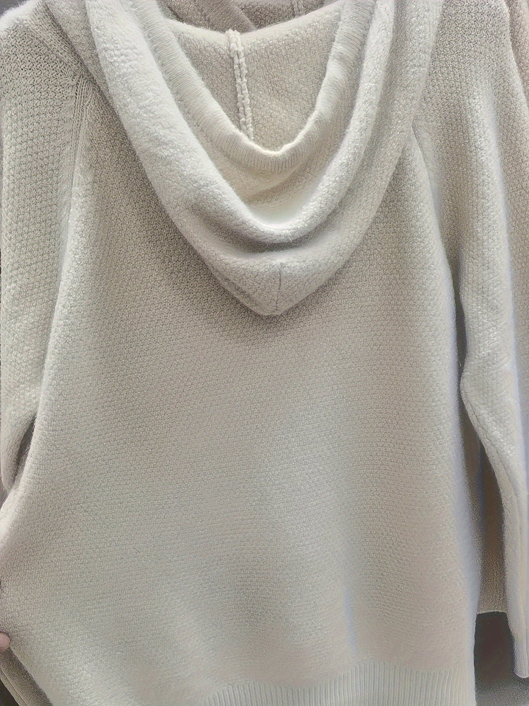 Hooded Zip-Front Cardigan for Women