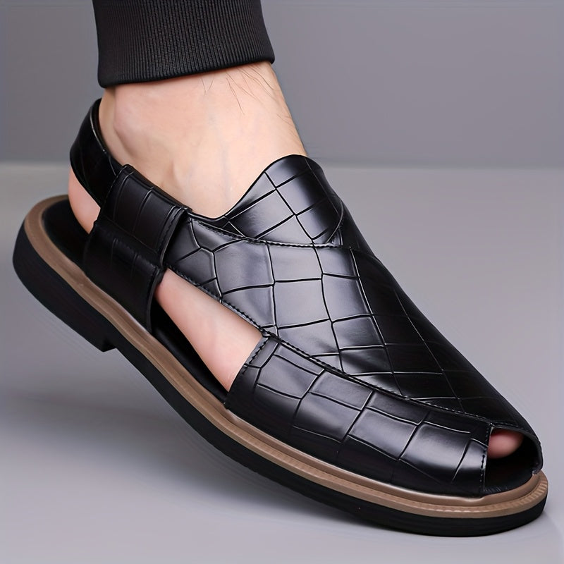 Woven-Style Comfort Sandals for Men