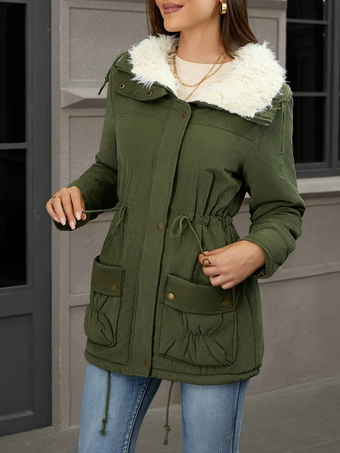 Hooded Winter Parka for Women, Cozy Style