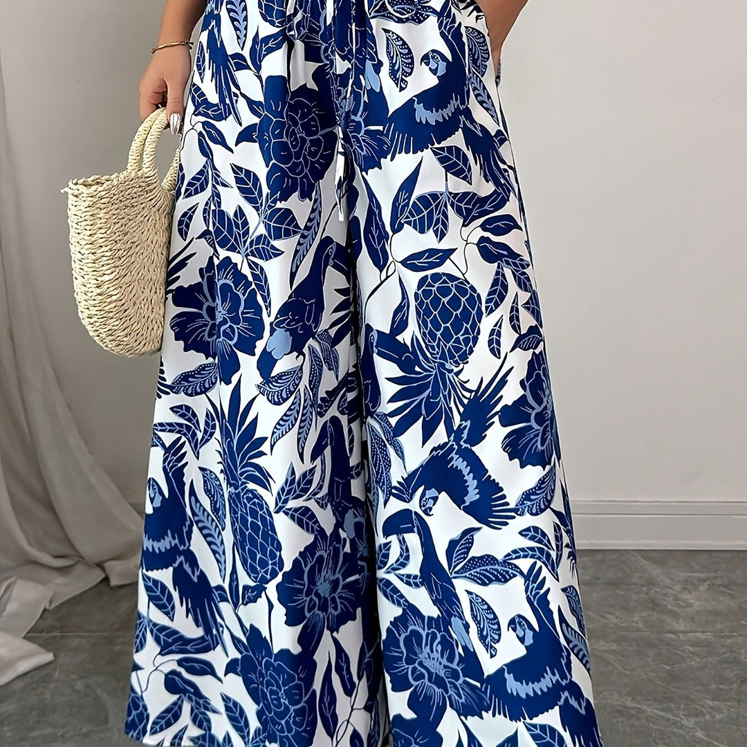 Flowing Wide-Leg Trousers for Women