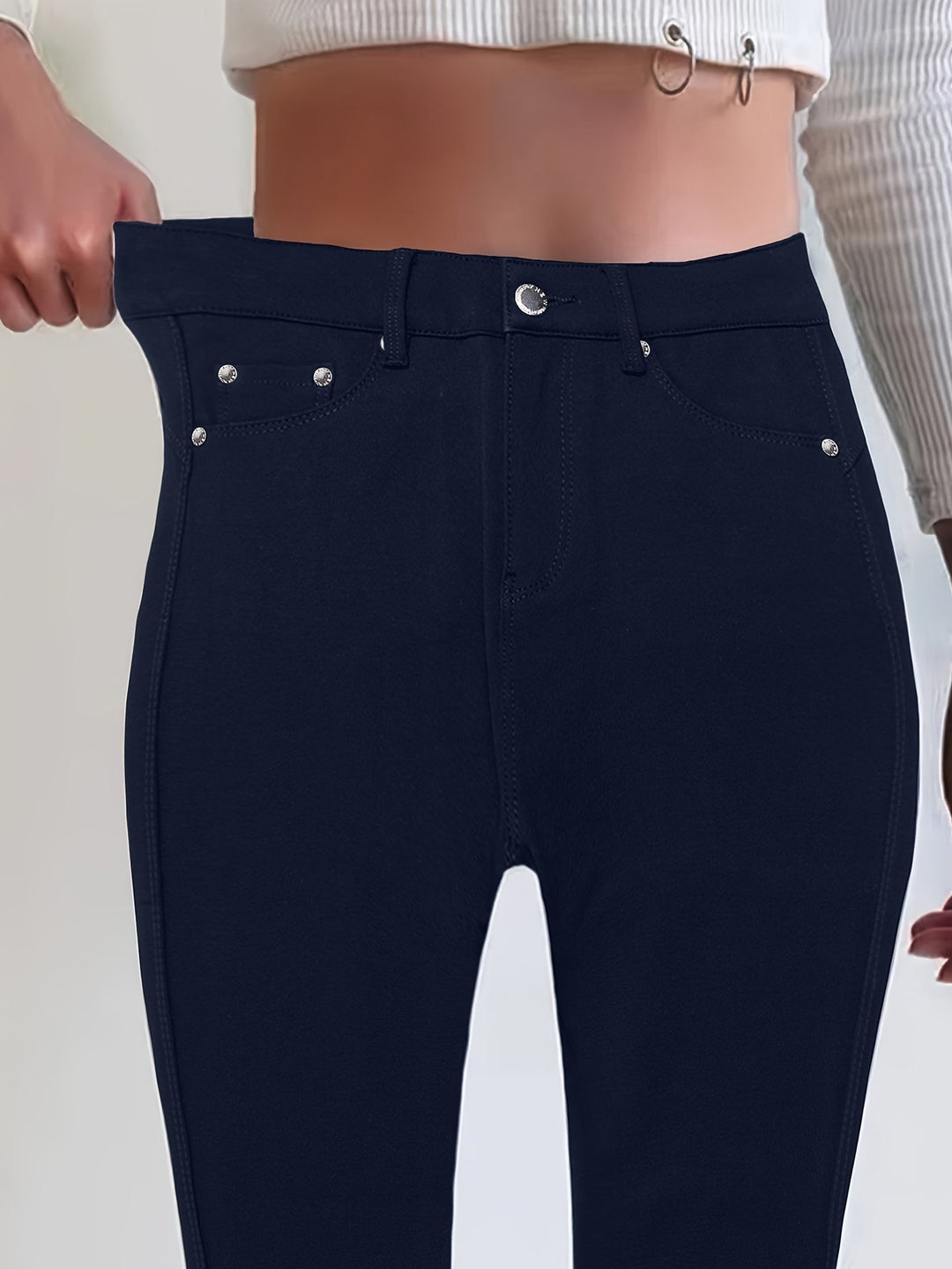 High-Waisted Skinny Jeans for Women