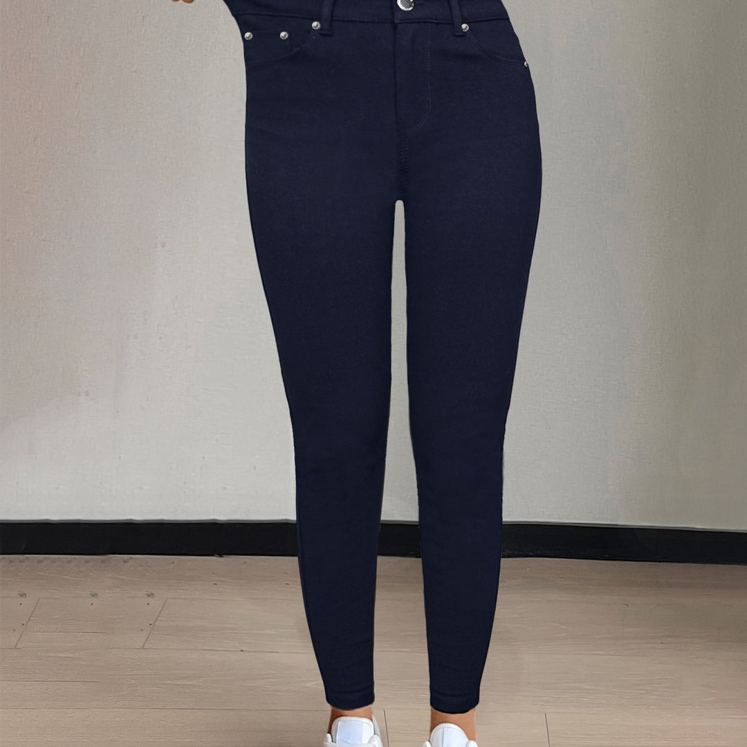 High-Waist Skinny Jeans for Women