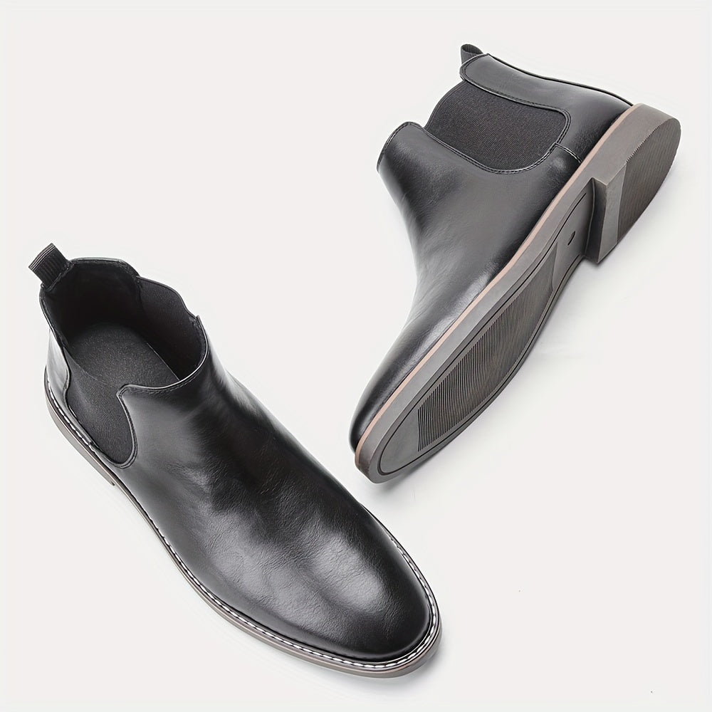Refined Slip-On Chelsea Boots for Men