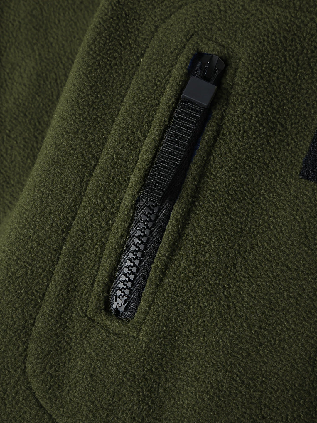 Rugged Hooded Zip Jacket for Men, Plus Size