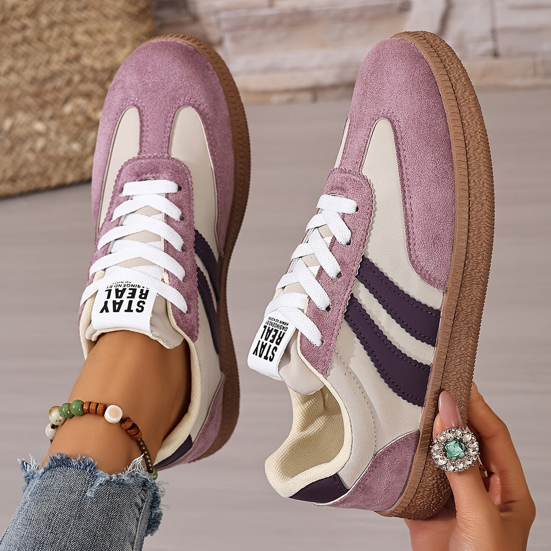 Classic Lace-Up Sneakers for Women