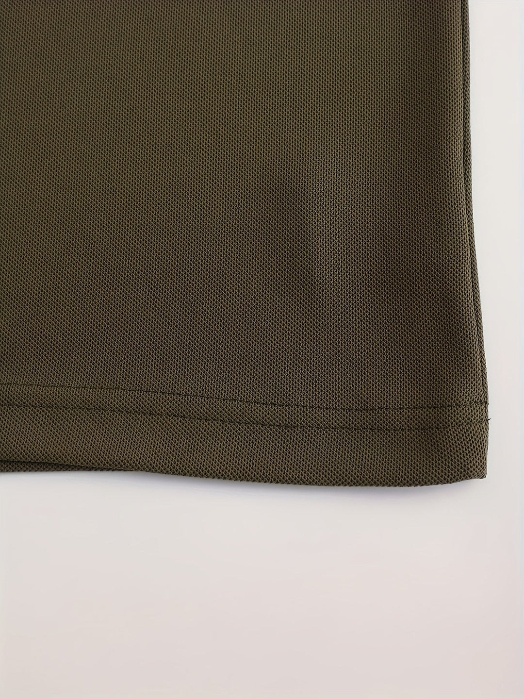 Long-Sleeve Polo Shirt for Men, Refined Style