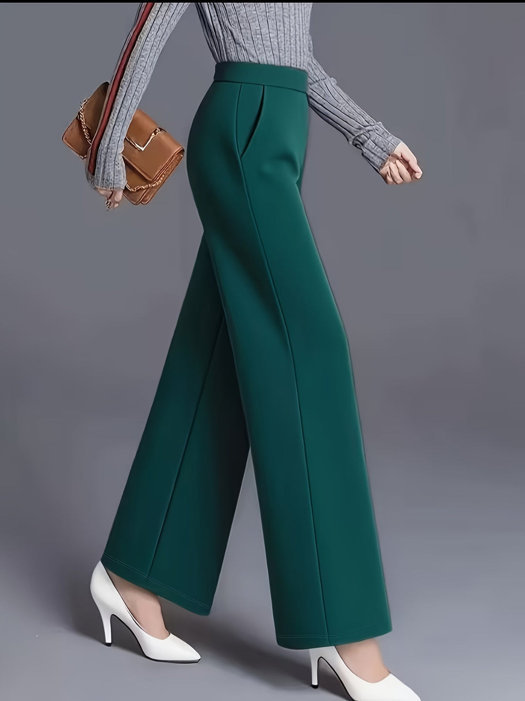High-Waisted Wide-Leg Pants for Women