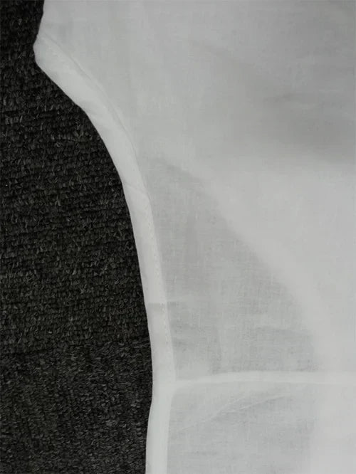 Double-Layer Short-Sleeved Dress for Women, Plus Size