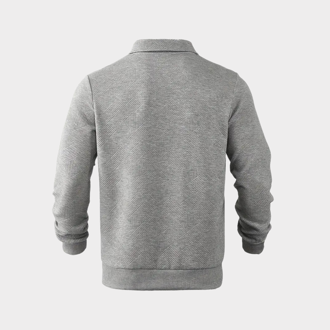 Half-Zip Pullover, Men's Textured Fit