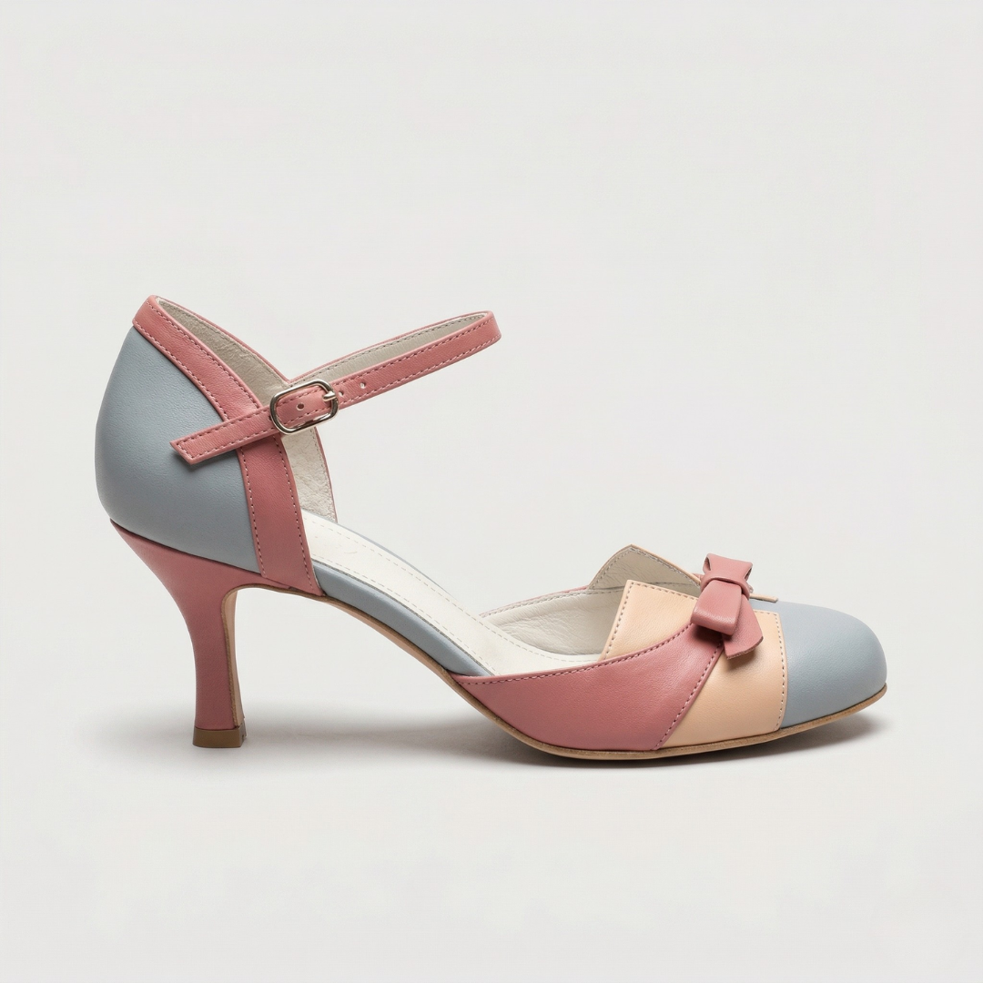 Color Block Heels, Women's Comfortable Fit