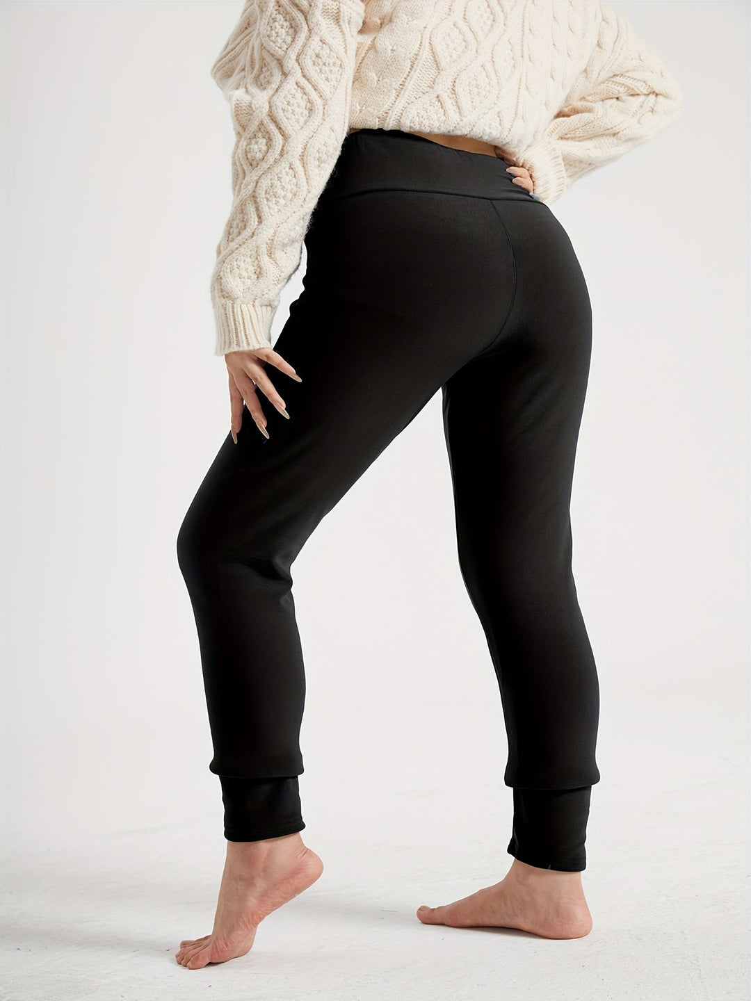 High-Waist Cozy Winter Leggings for Women