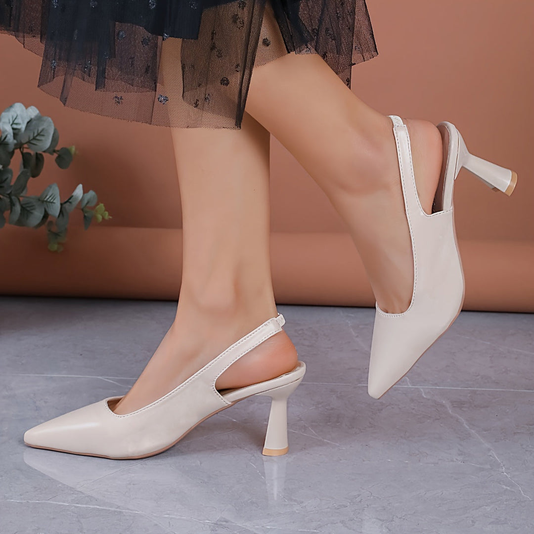 Elegant Slingback Pointed Heels for Women