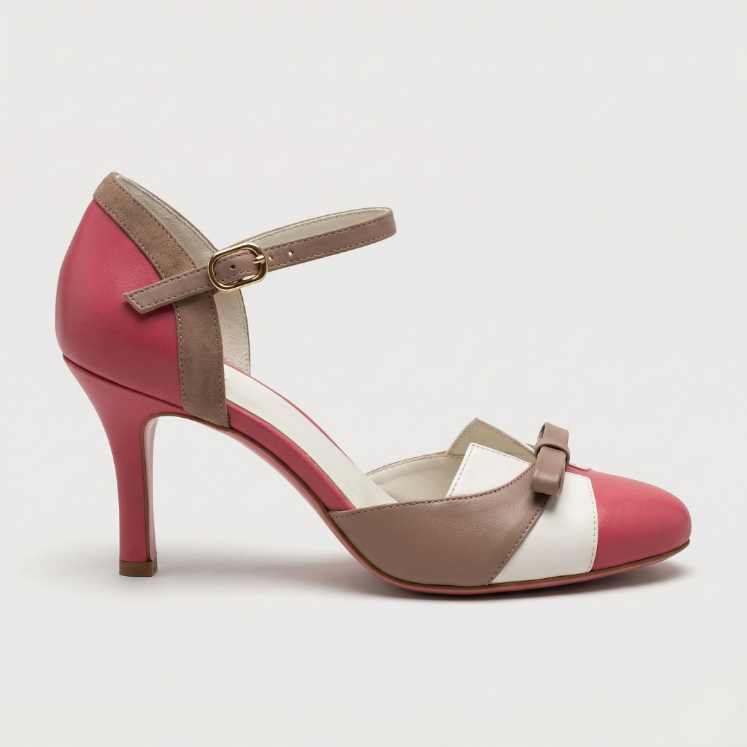 Color Block Heels, Women's Comfortable Fit