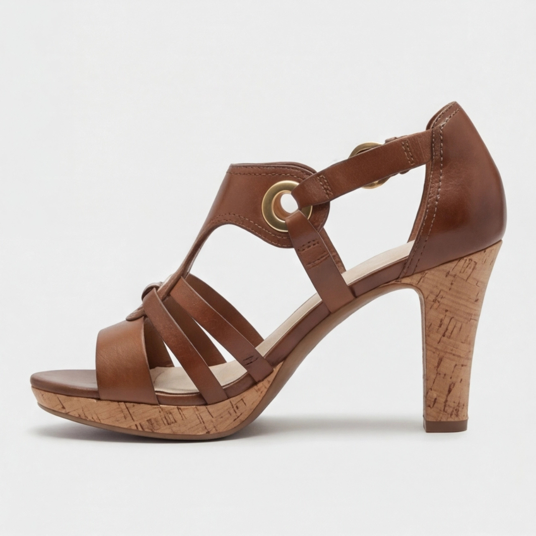 Orthopedic Orthopedic Strap Open Toe Heels for Women