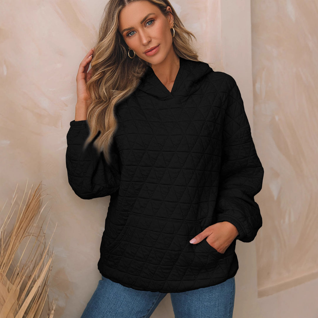 Women's Knit Sweater with Hood