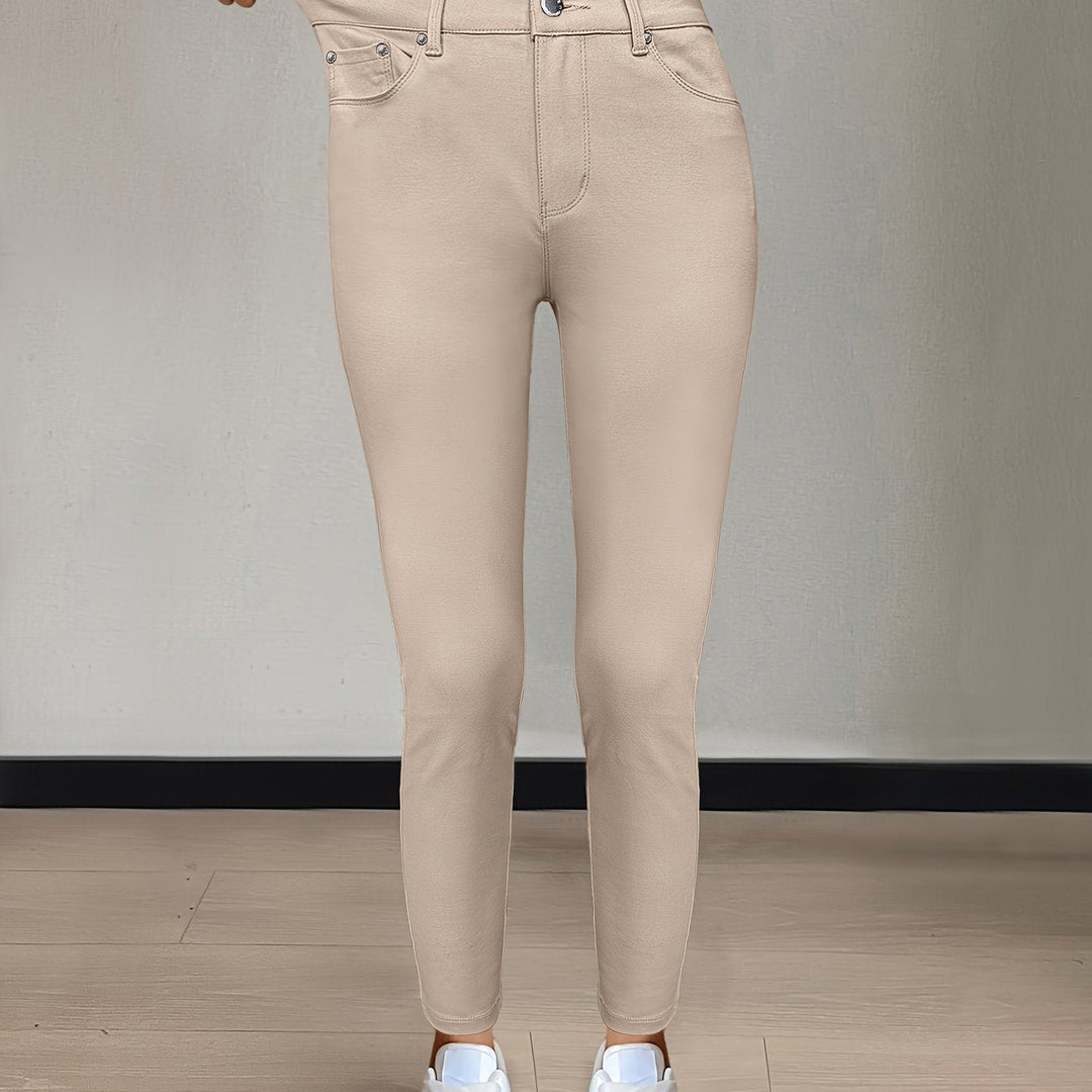 High-Waist Skinny Jeans for Women