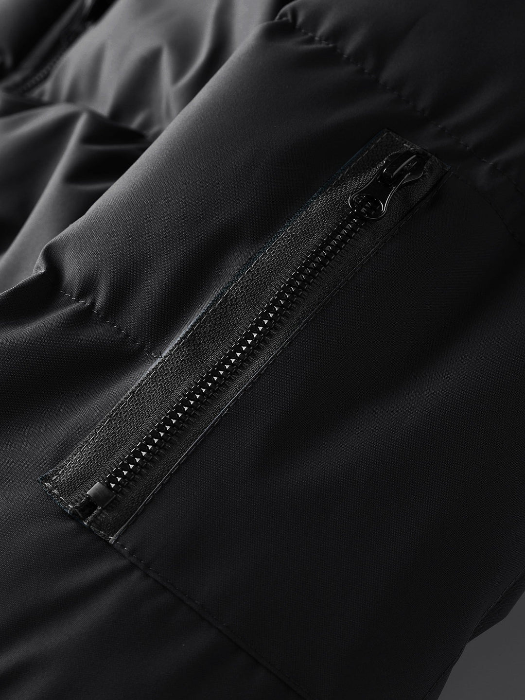 Quilted Hooded Winter Jacket for Men