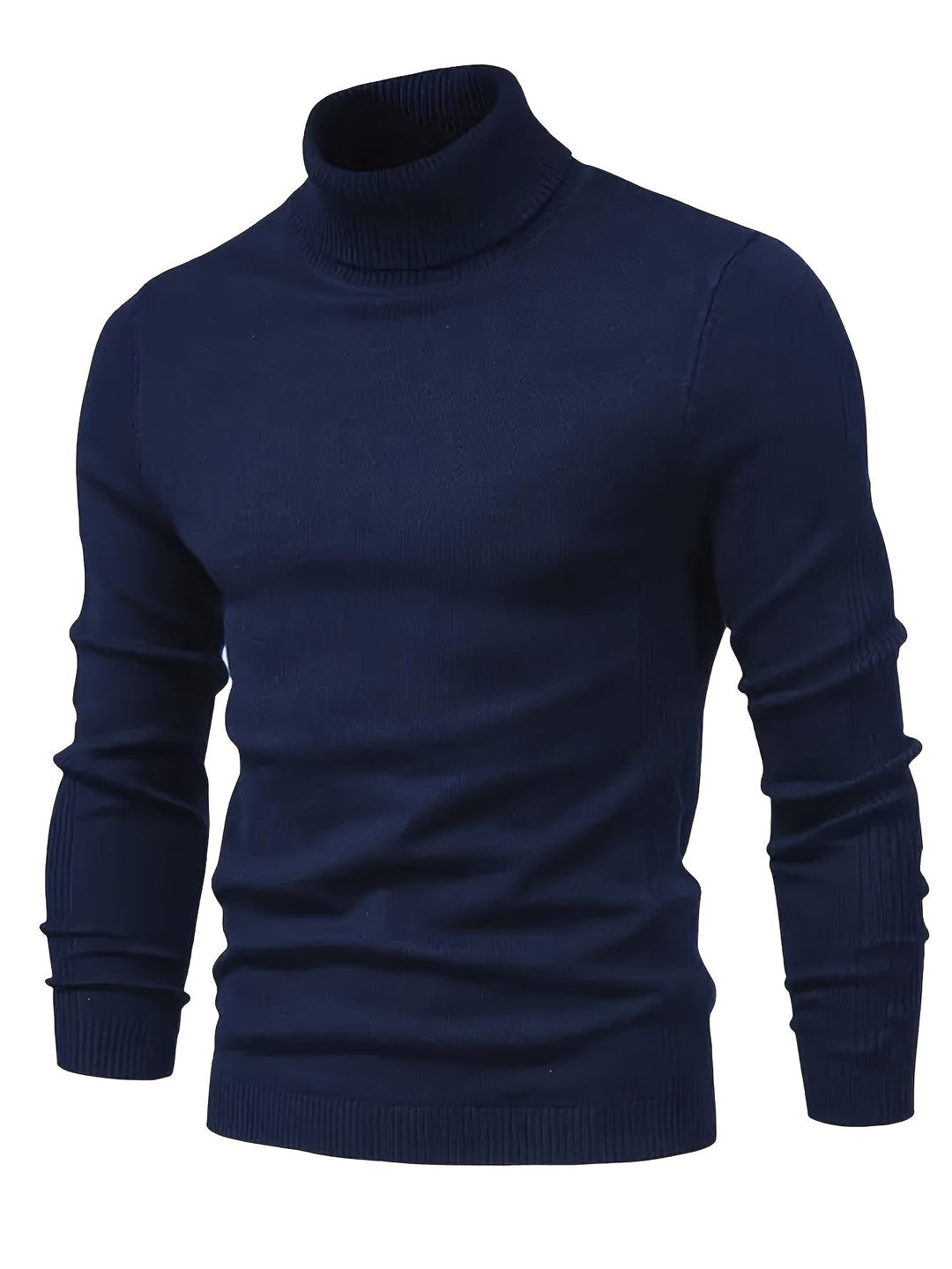 Men's Classic Mock-Neck Sweater