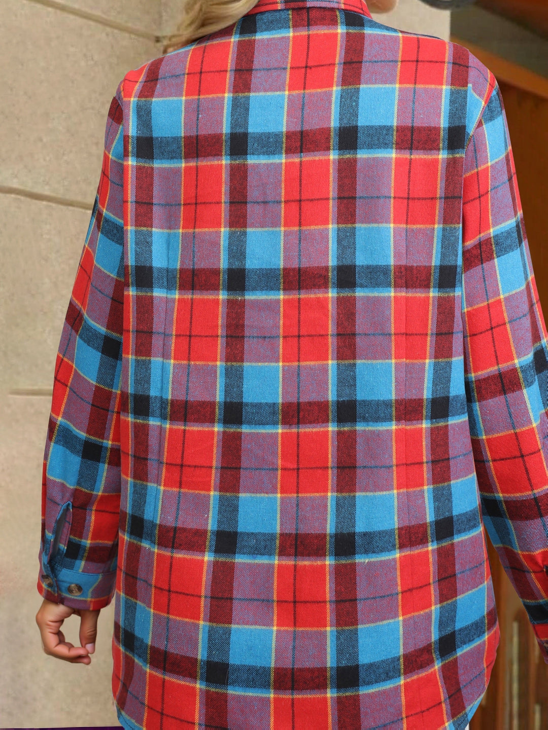 Buffalo Check Shirt, Women's Relaxed Fit