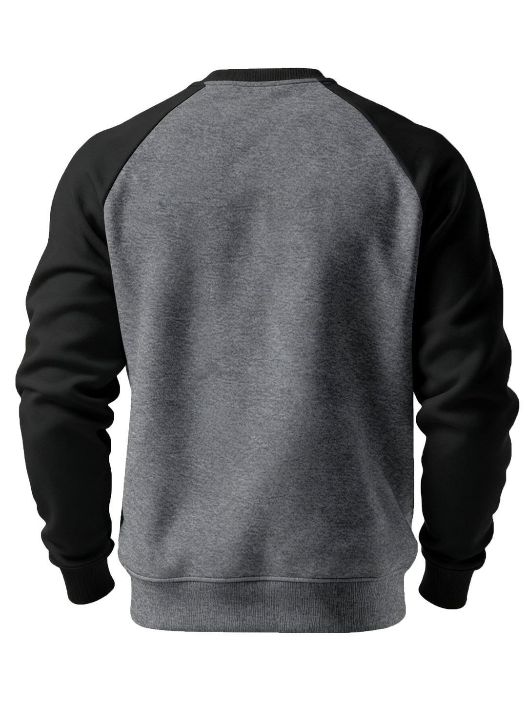 Classic Raglan Crew Neck Sweatshirt for Men