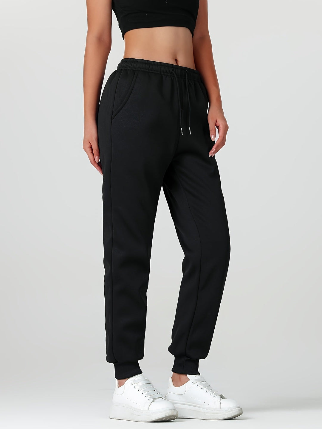 Cosy Cuffed Joggers for Women