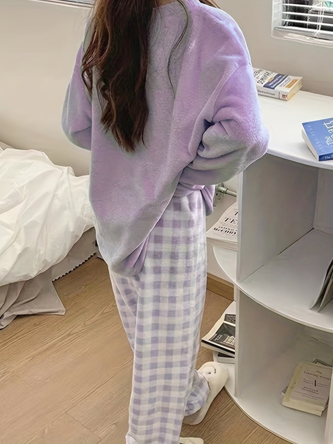 Lounge Two-Piece Set for Women, Cozy Style